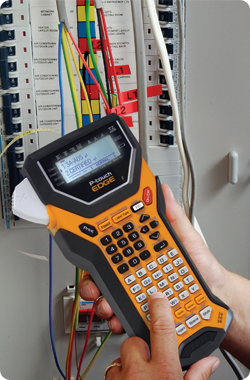 The Brother&trade; PT-7600 telco and datacom labeling solution