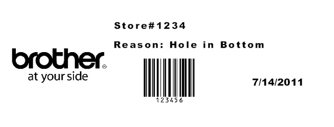Inventory Labels