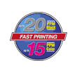 Prints at 20 ppm in black and white and 15 ppm in color
