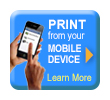 Mobile Device Printing Icon