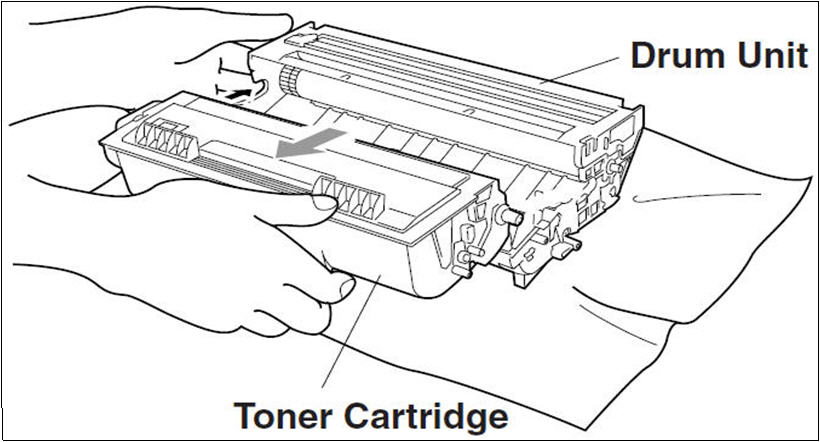 drum dot print brother