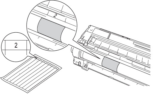 The printed pages have dots or random dots on them. How can I improve