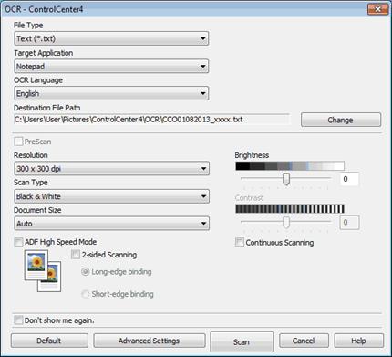 Brother ocr software windows 10