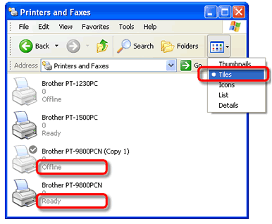 unable to install printer driver windows xp