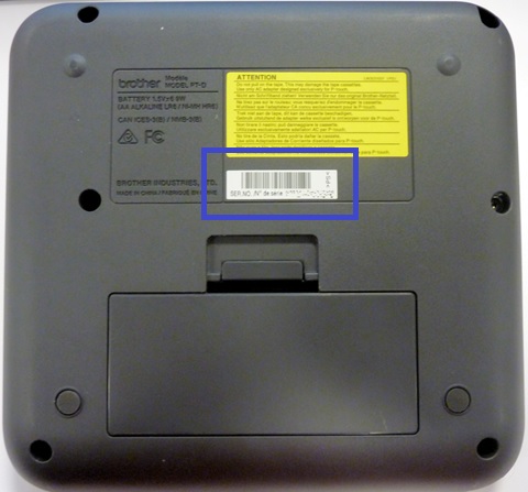 brother printer location