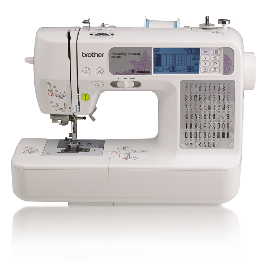 Brother Se400 Computerized Sewing And Embroidery Machine Brother