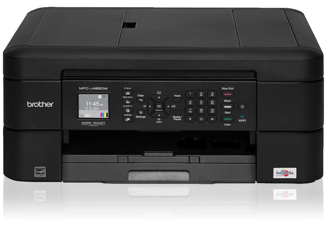 Brother Mfcj485dw Support