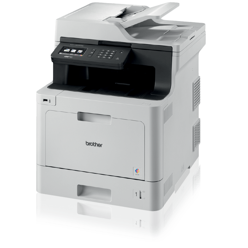 business color laser all in one printer with duplex printing and wireless networking