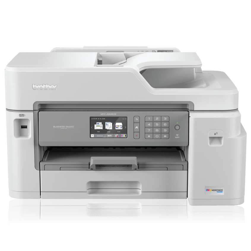 PC/タブレット PC周辺機器 Brother MFCJ5845DW | INKvestment Tank Color Inkjet All-in-One Printer