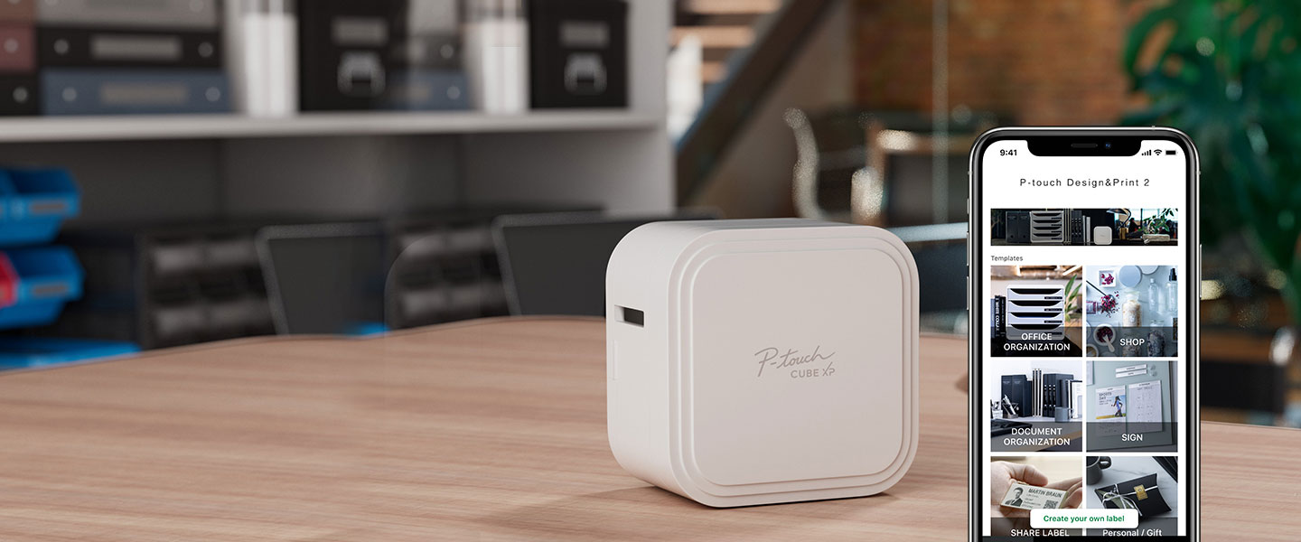 label maker with phone app