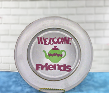 Welcome Friends Charger