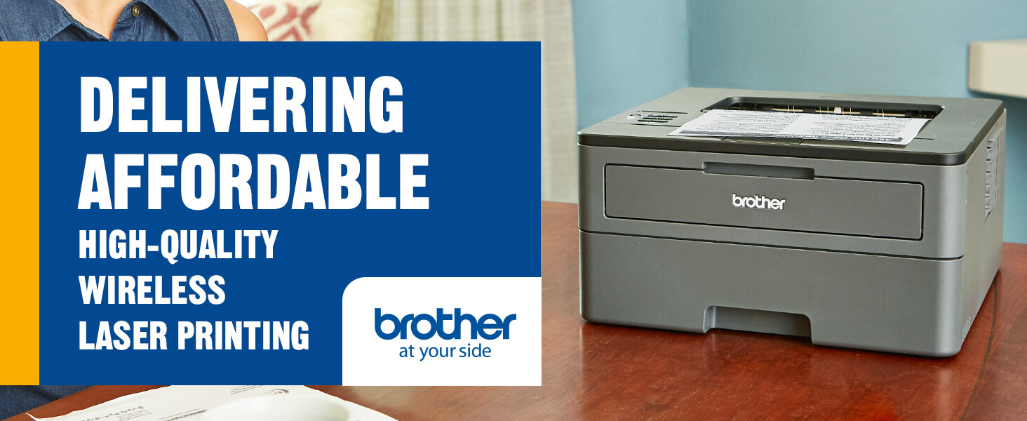 How to Install Ink Toner In The Brother HL L2350DW Monochrome Wireless  Laser Printer 