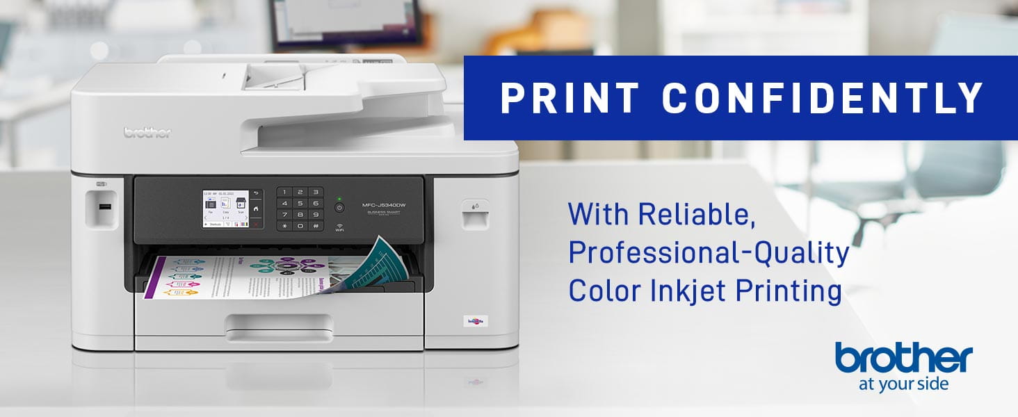 Print Confidently with Reliable, Professional-Quality Color Inkjet Printing
