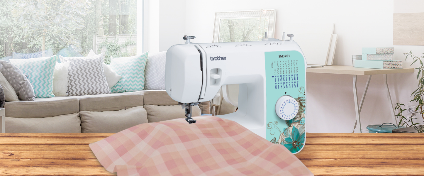 Brother 37-Stitch Portable Electric Sewing Machine with 74-Stitch