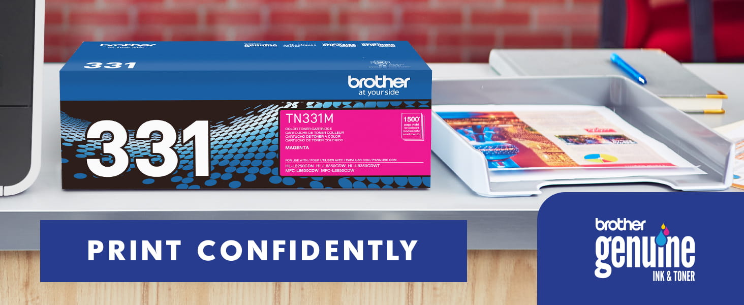 TN331M | Brother Genuine Toner - Magenta | By Brother