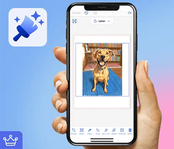 Artspira AI in app experience. 
