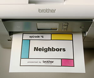 Neighbors title printout