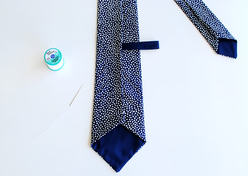 How to sew a necktie tutorial