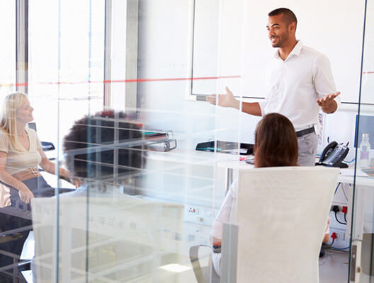 Meeting Held in Office