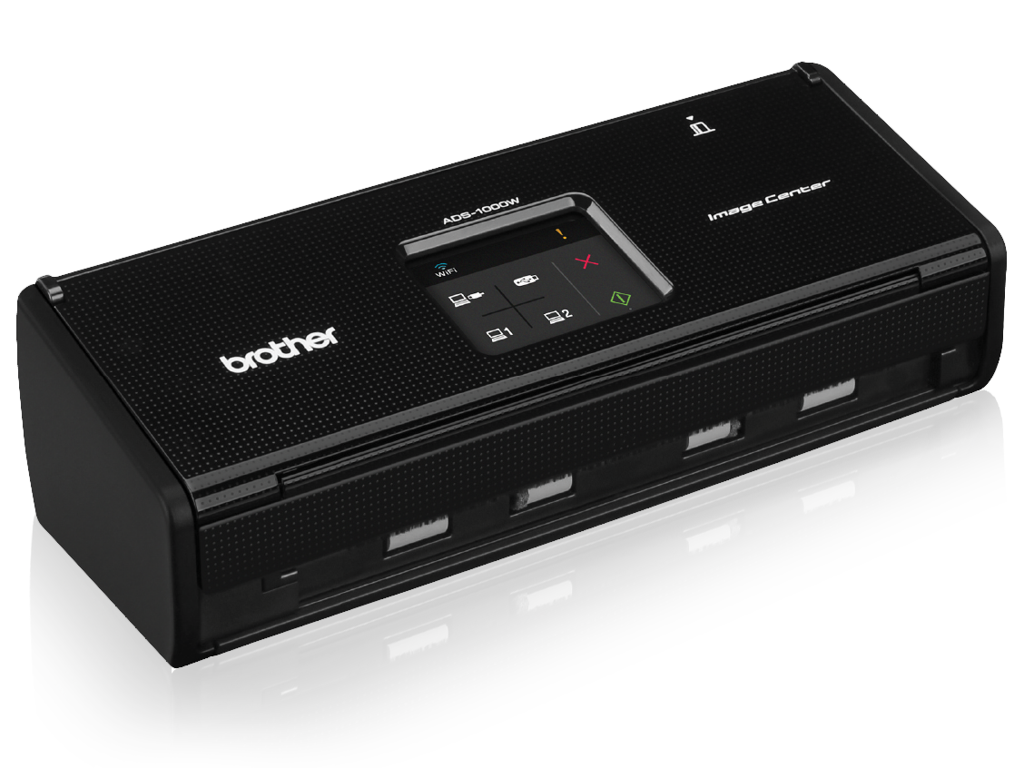 Brother ADS1000W | Compact Color Desktop Scanner - Brother