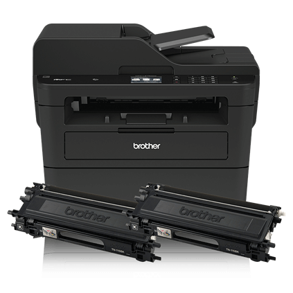 

Brother XL Extended Print Compact Laser All-in-One Printer with up to 2 Years of Toner In-box