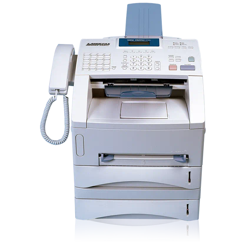 Photos - Printer Brother High-Performance Laser Fax with Networking and Dual Paper Trays PP 