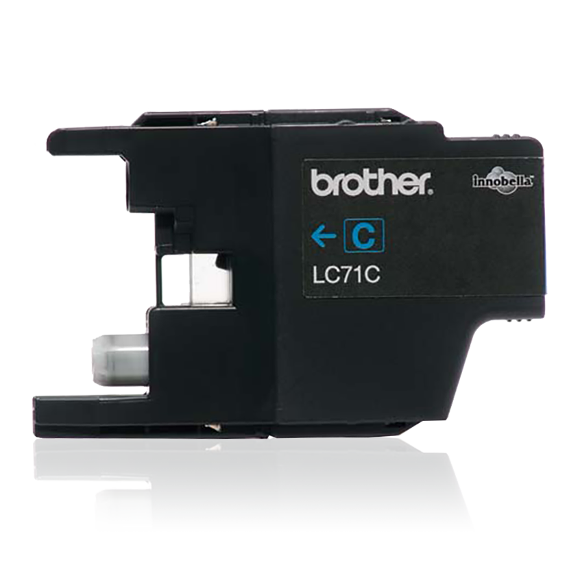 Photos - Ink & Toner Cartridge Brother Standard-yield Ink, Cyan, Yields approx 300 pages LC71C 
