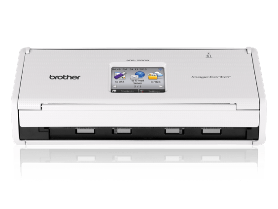 Brother ADS-1500W | Compact Desktop Scanner With Duplex
