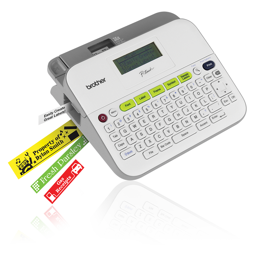 New Brother P-Touch Portable Electronic Labeling System PT-D400 Label Maker 