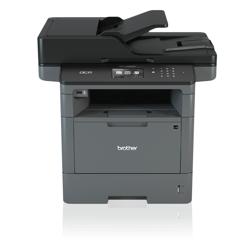 

Brother Business Monochrome Laser All-in-One Printer with Duplex Print, Copy, Scan, and Networking