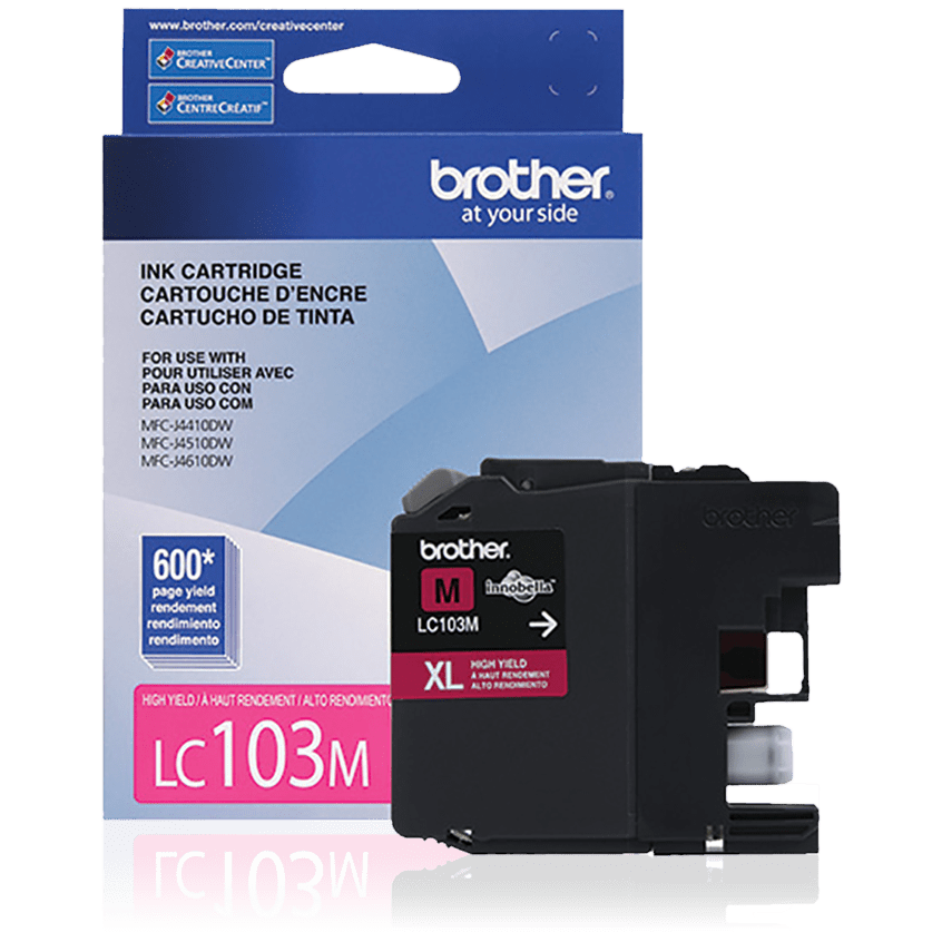 For Brother LC103M XL Magenta Ink Cartridge For MFC-J285DW MFC-J470DW MFC-J870DW 