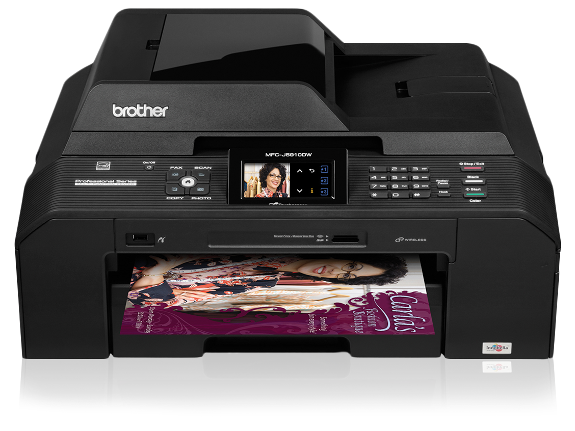 MFC-J5910DW | PrintersAIOsFaxMachines | By Brother