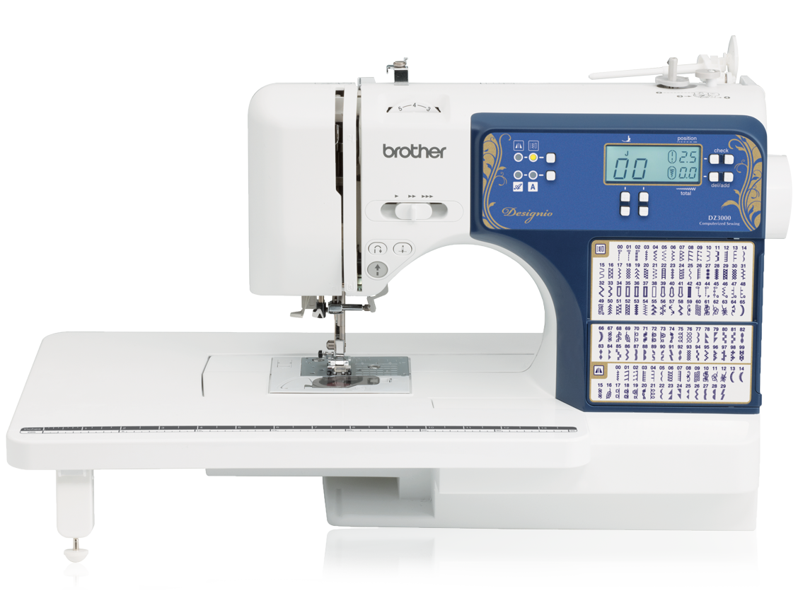 

Brother Designio - Computerized Sewing & Quilting Machine with 2 Built-in Fonts and Large LCD Display