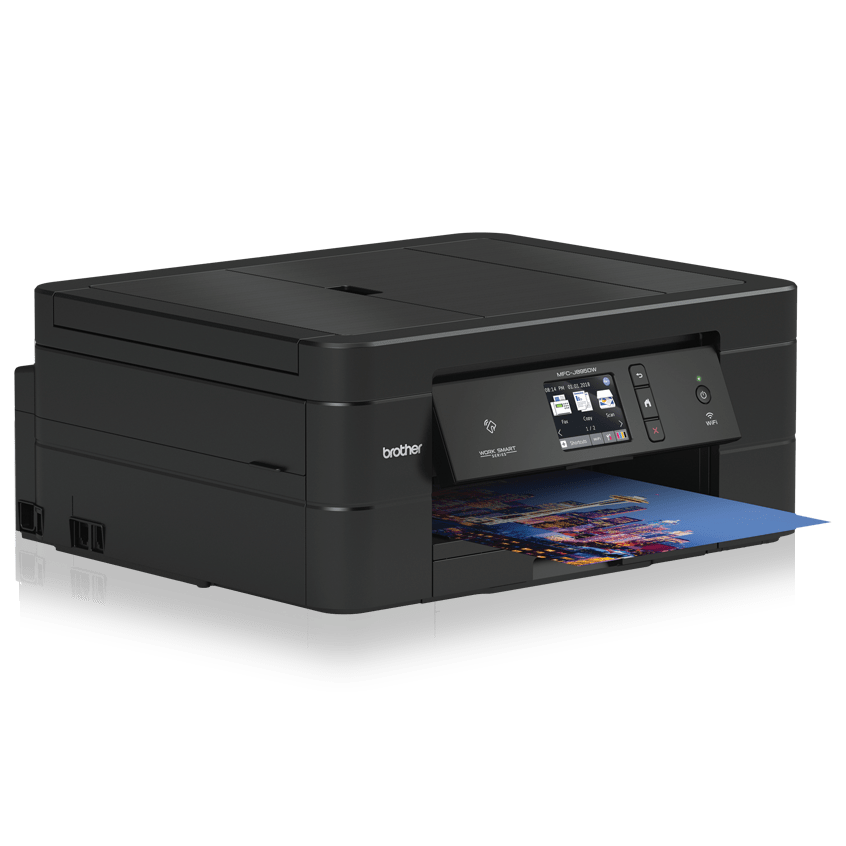 MFC-J895DW NFC One Touch to Connect Mobile Printing Brother Wireless All-in-One Inkjet Printer Multi-function Color Printer Duplex Printing Dash Replenishment Enabled 