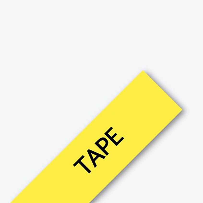 GREENCYCLE 20 Pack Compatible for Brother TZe-641 TZe641 TZ641 TZ-641 AZE Tape 18mm 0.7 Inch 3/4 Black on Yellow Laminated Label Tape for PTD400 PTD600 PTD400AD PTD450 PTP710BT PTP700
