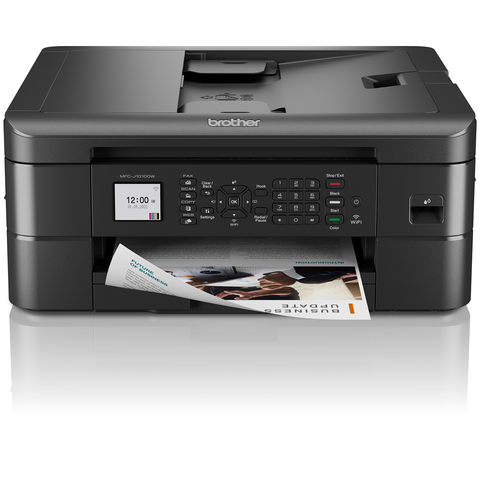 

Brother MFC-J1010DW Wireless Color Inkjet All-in-One Printer with Mobile Device and Duplex Printing with Refresh Subscription Free Trial