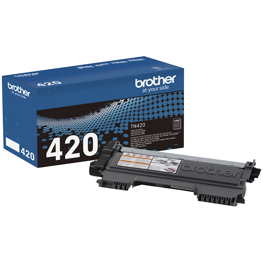 Brother Tn420 Standard Yield Black Toner Cartridge Brother