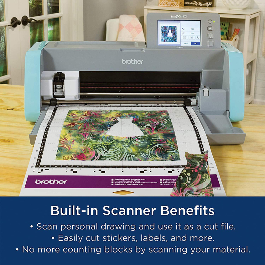 Brother SDX125E ScanNCut DX SDX125e With 682 Built-In Designs