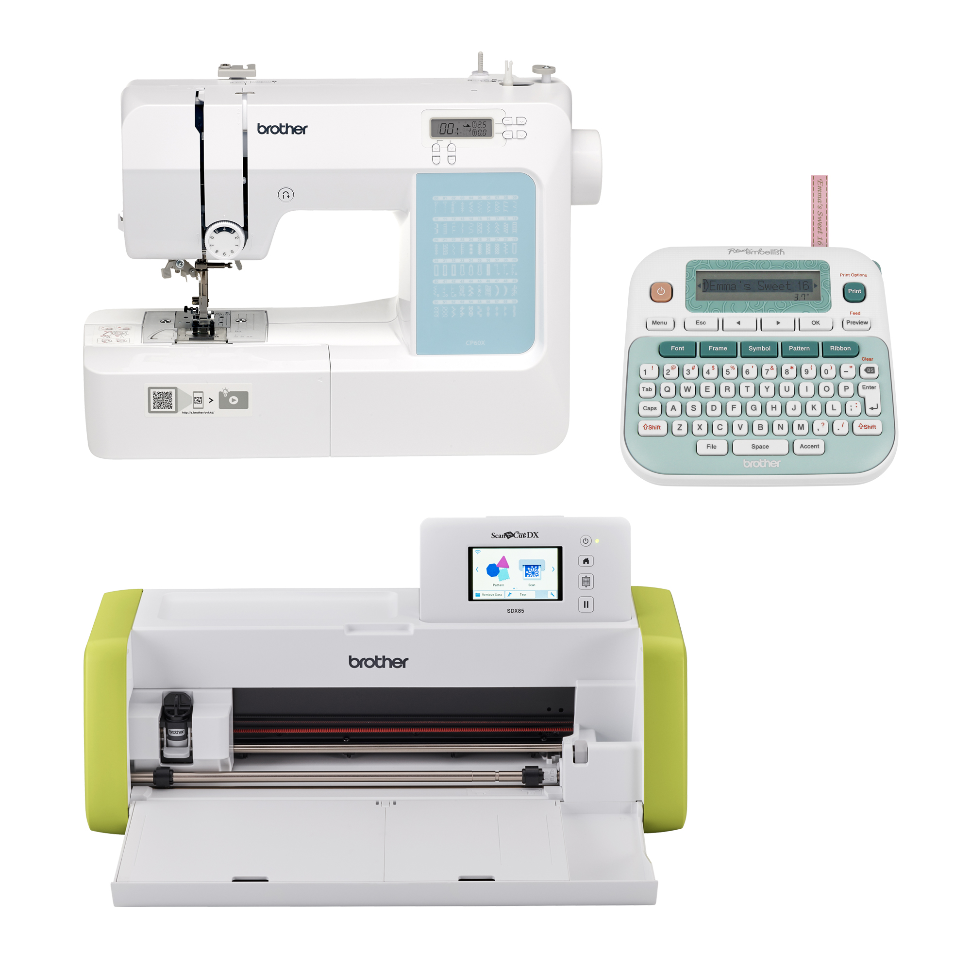 Brother COMBO Sewing/Embroidery Machines – The Sewing House, Inc