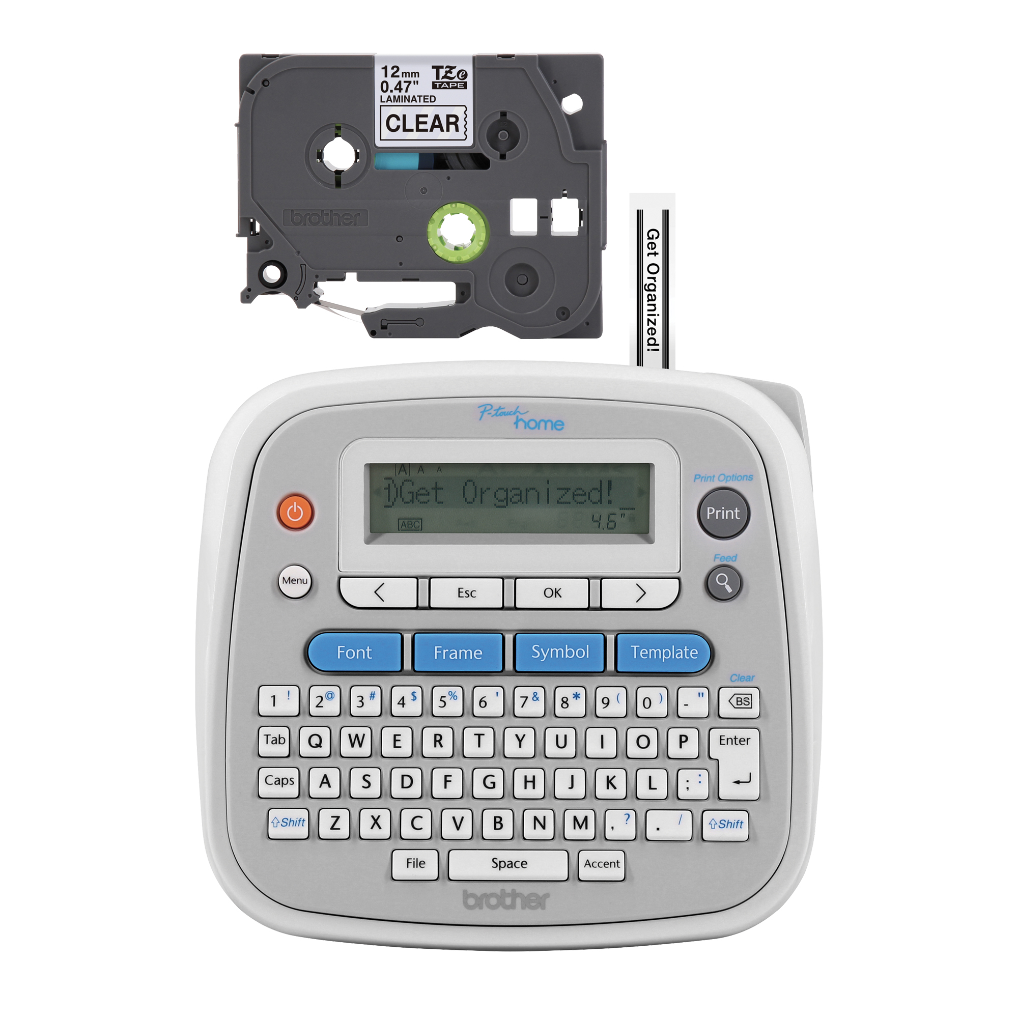 P-touch Home and TZE131 Label Tape Bundle ...