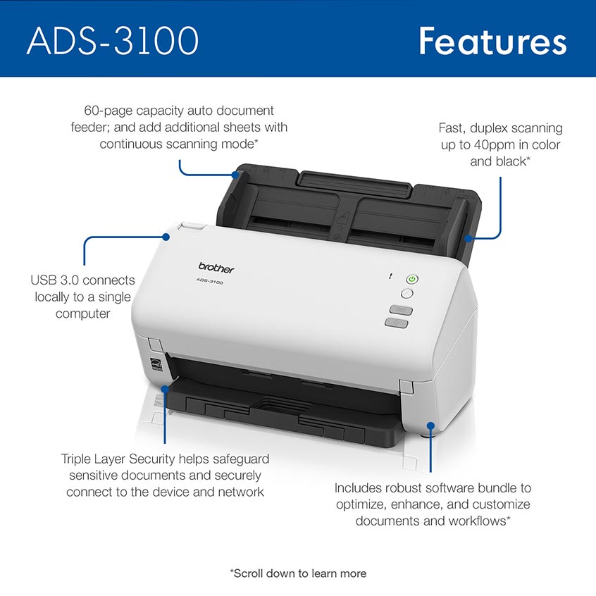 adtokyo 様　2回払い専用ページの1 RADS3100 | Scanners | By Brother