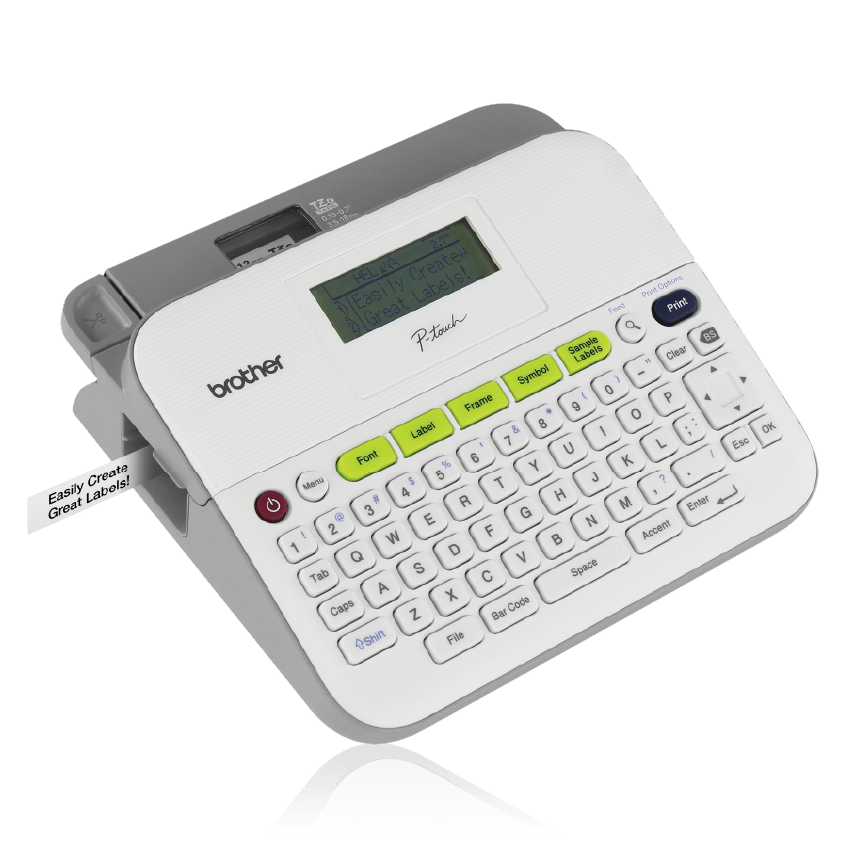 go to work Strength Lounge Brother P-touch PTD400AD | Versatile, Easy-to-Use Label Maker with AC  Adapter - Brother