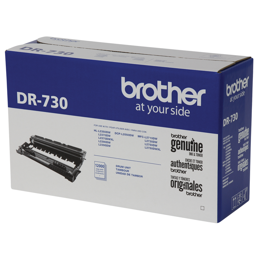 DR730 Drum unit for Brother MFC-L2750dw MFC-L2710dw HL-L2370dw HL-L2395dw 1 Pack 