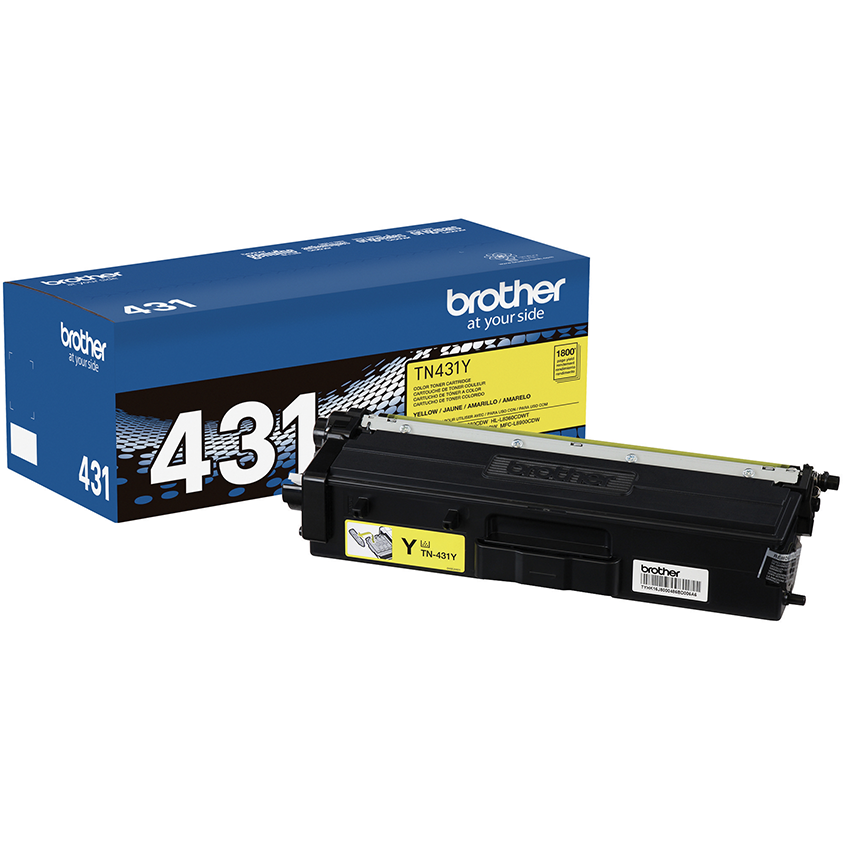 bilayer dynamic Alleviate Brother TN431Y | Standard-yield Toner, Yellow - Brother