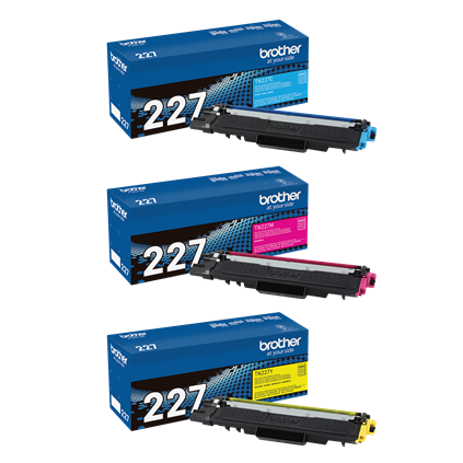 Brother TN-227 High-Yield Black Toner Cartridges, Pack Of 2, TN-227BK -  Zerbee