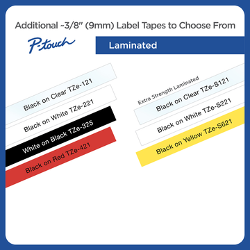 US Stock 4PK Compatible Brother Label Tape TZ221 TZe-221 Black on White 