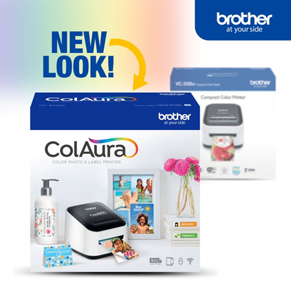 Boos Beer weg Brother VC-500W | Versatile Compact Color Label and Photo Printer with  Wireless Networking