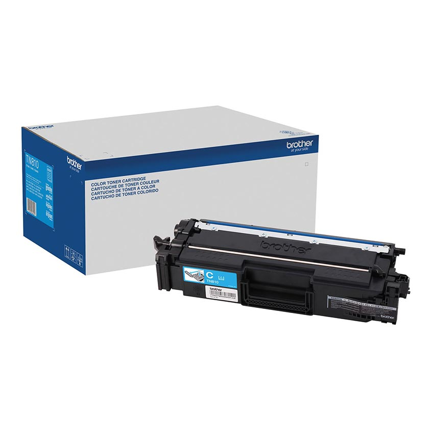 Photos - Ink & Toner Cartridge Brother Standard-yield Toner, Cyan, Yields approx 6,500 pages TN810C 