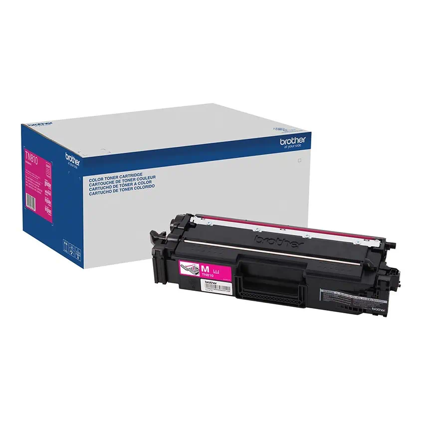 Photos - Ink & Toner Cartridge Brother Standard-yield Toner, Magenta, Yields approx 6,500 pages TN810M 