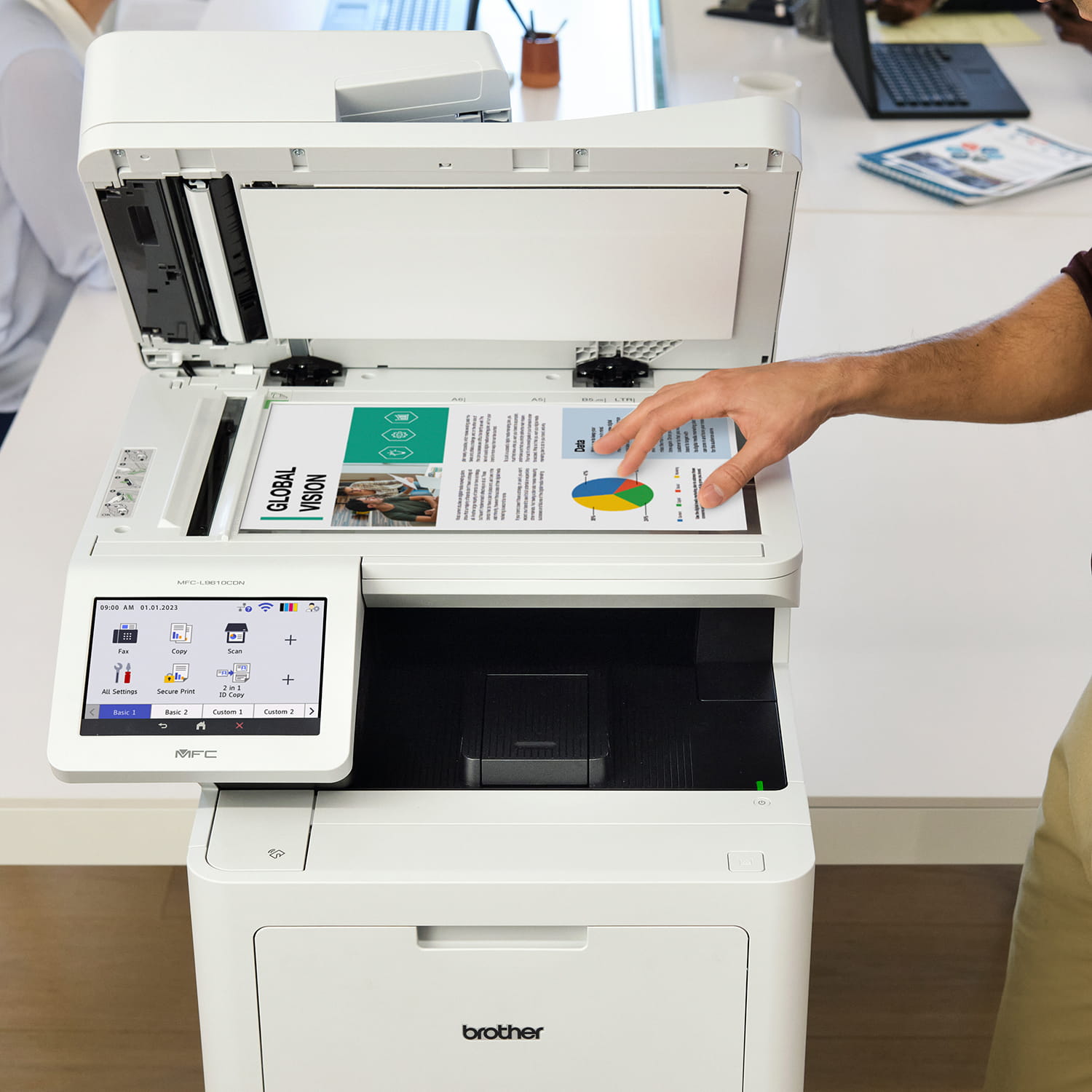 Shop MFC-L9610CDN all-in-one enterprise color laser printer | Brother